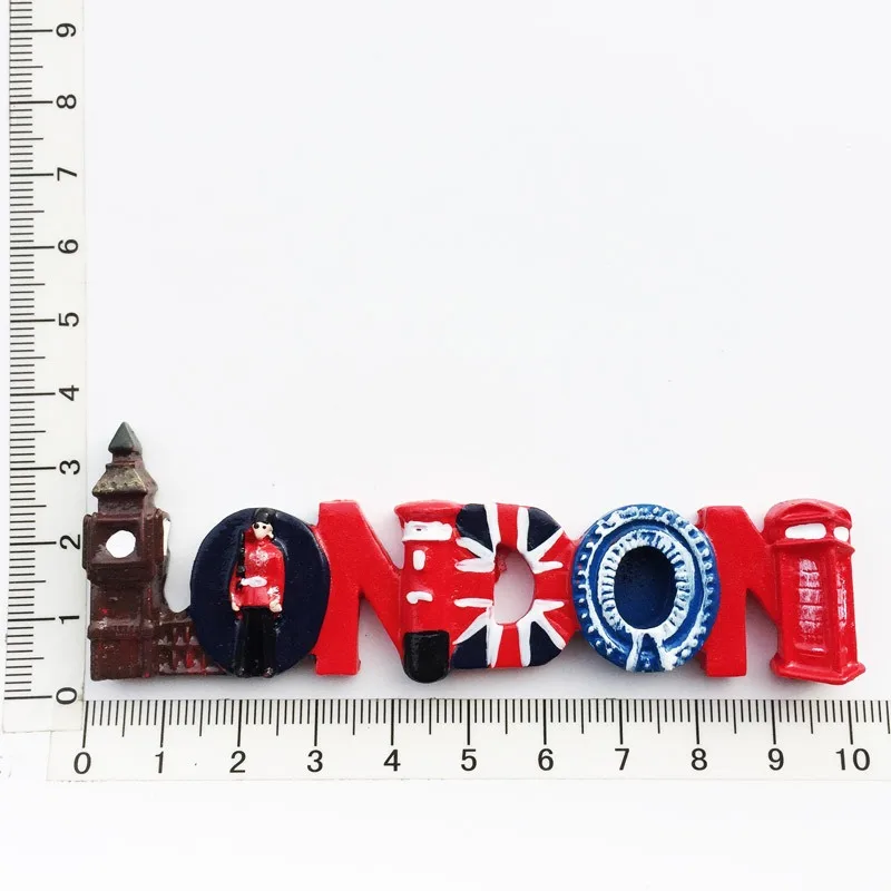 Set 12 Magneti E Portachiavi I Love London | Souvenir Union Jack Con Icone Britanniche | Regalo Inglese