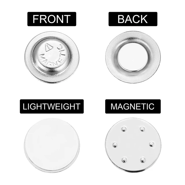 Powerful Magnet with Plastic Cover Magnetic Buttons Clothes