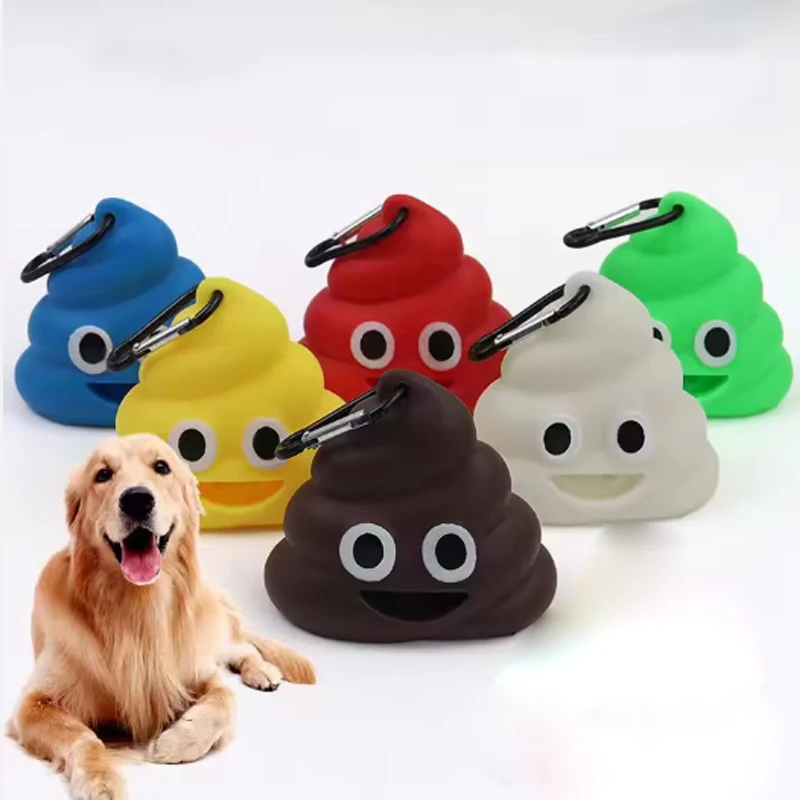 Outdoor Bulk Portable Walking Pet Dog Shit Poop Trash Waste Bags Holder Dispenser Without Garbage Bags dog poop bags holder pet poop bag dispenser pet cleaning tools