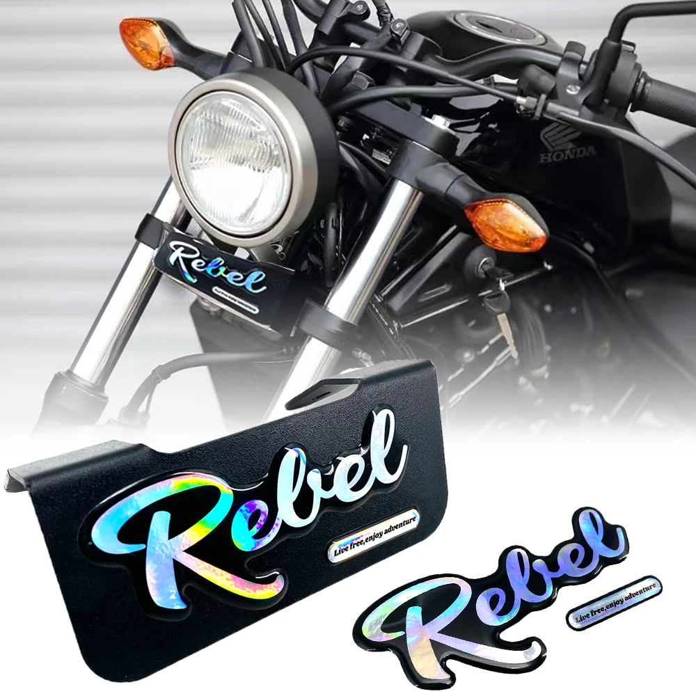 CMX1100 Fork Cover Emblem For HONDA Rebel 1100 The ugly decorative cover of the horn under headlight REBEL cmx1100 2021 2022 |