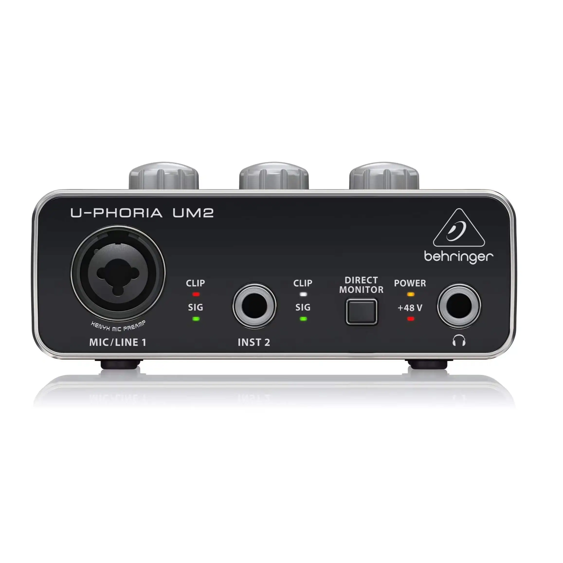 Behringer Umc22 Um2 Audio Interface Microphone Headphone Amplifier Recording Sound Card Microphone Accessories AliExpress