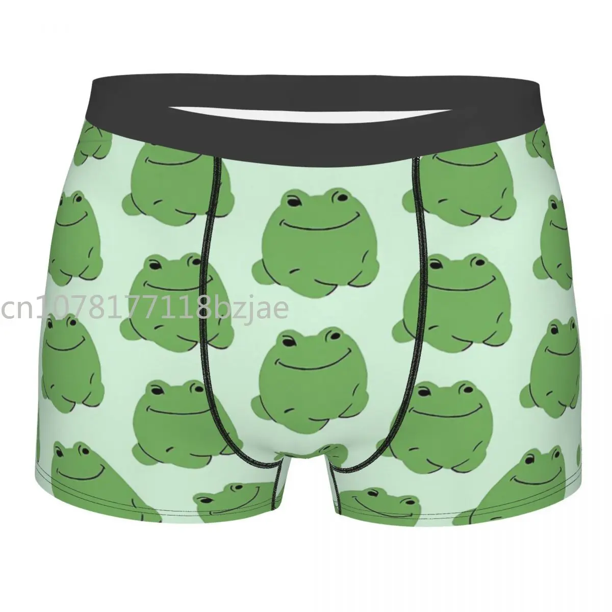 

Cottagecore Rural Aesthetic Suspicious Frog Underpants Homme Panties Man Underwear Ventilate Shorts Boxer Briefs