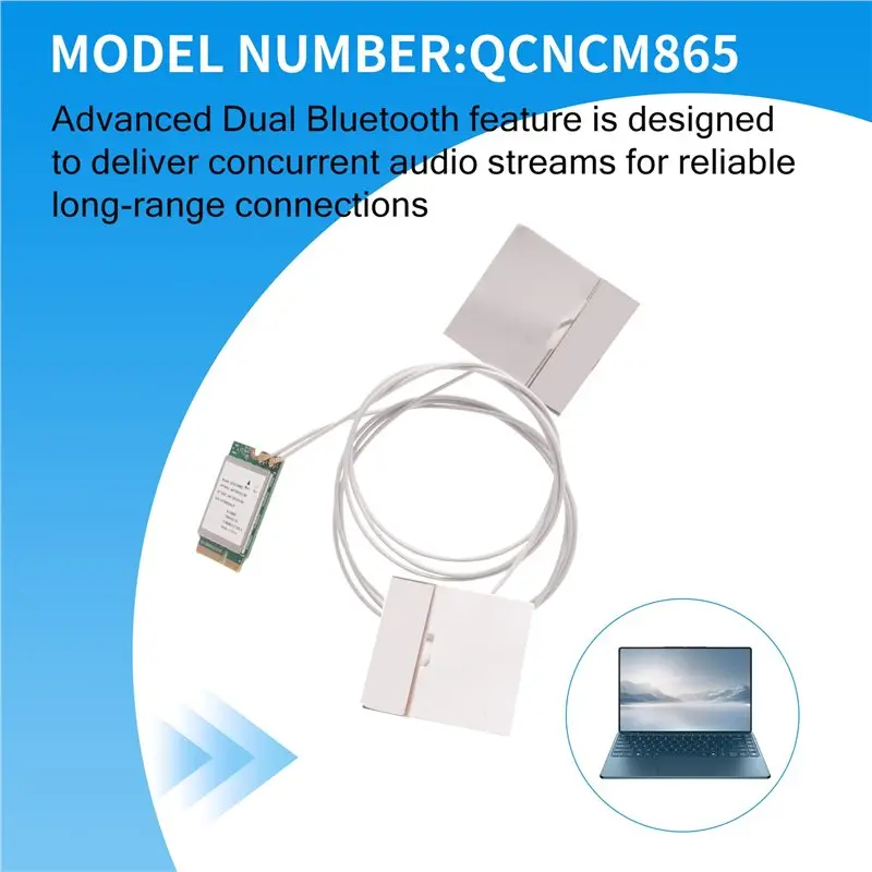 A23F-Wifi7 트라이 밴드 QCNCM865 블루투스 5.4 무선 와이파이 카드 트라이 밴드 2.4G/5G/6Ghz 네트워크 무선 어댑터 (윈도우11용)