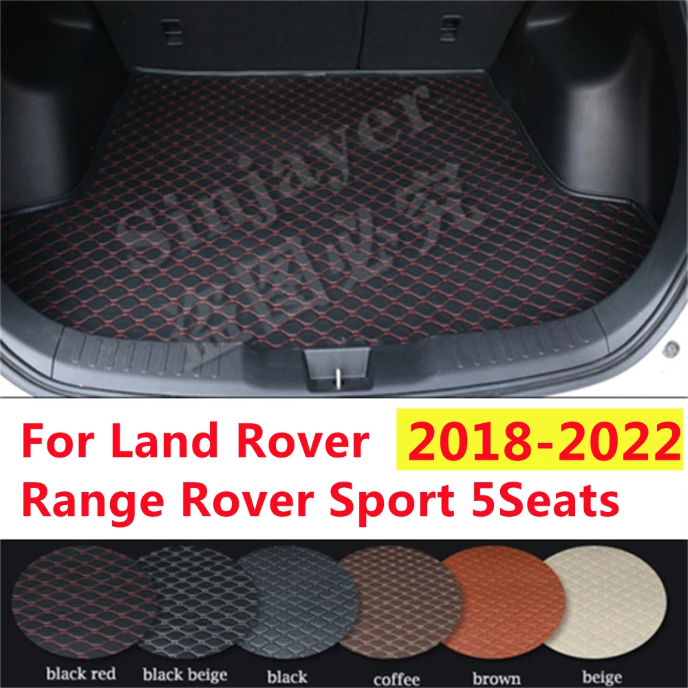 

SJ автомобильный коврик для багажника на заказ подходит для Land Rover Range Rover Sport 18 19 2020 2021 2022 авто задний поднос для сапог Грузовой Коврик для ковра протектор