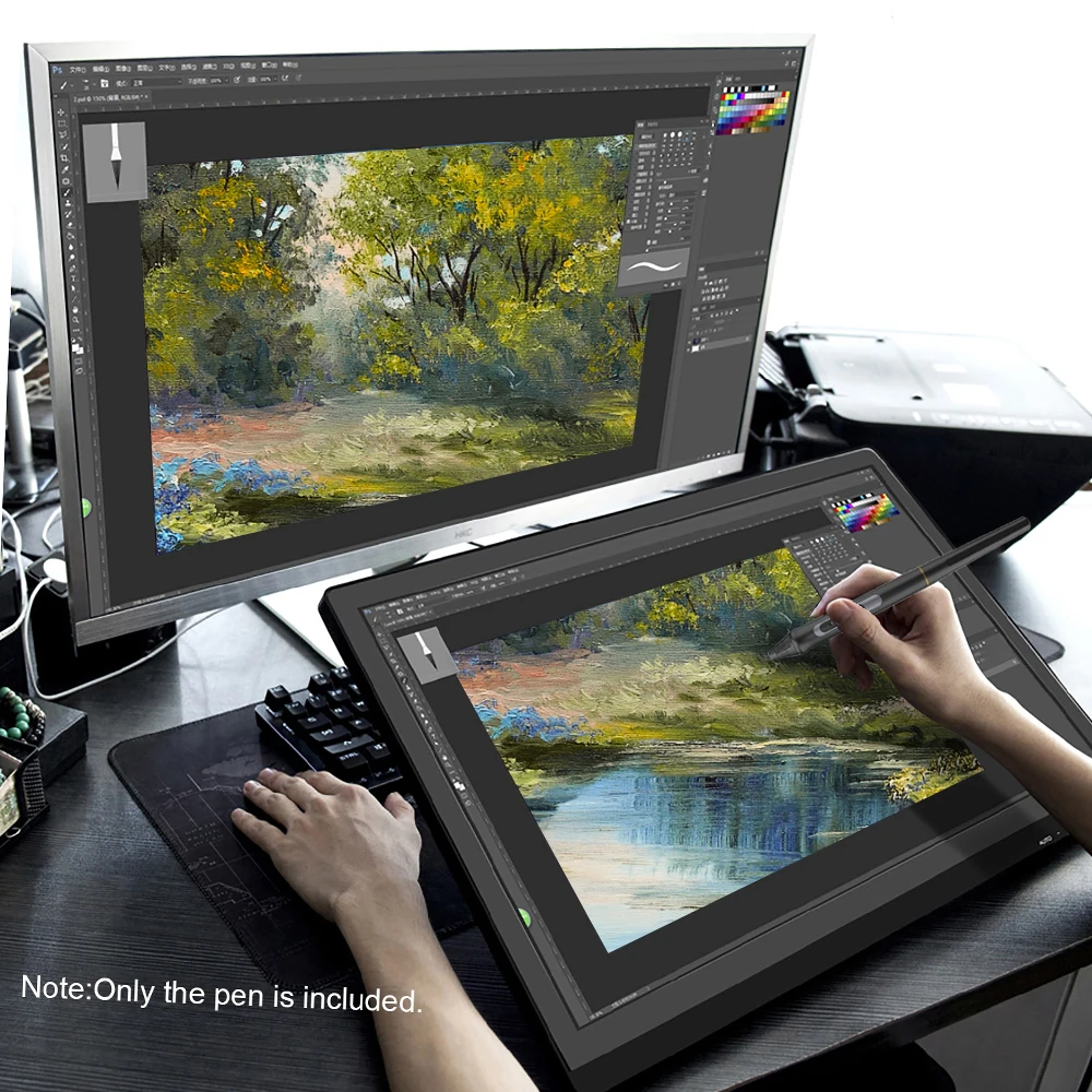 Rechargeable Stylus Pen With 8192 Pressure Levels For Bosto Tablet_voghion.com