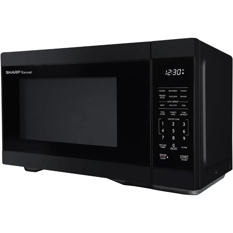 Microwave Oven with Removable 12.4" Turntable, Cubic Feet, 1000W Countertop Microwave, 1.1 Cubic Feet 5