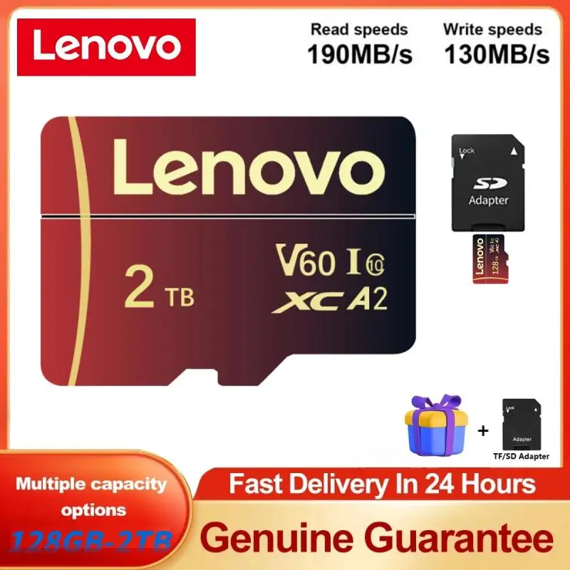 Scheda Di Memoria Sd Lenovo Originale 1Tb Classe 10 Scheda Flash Sd/Tf Scheda Sd Da 2Tb Scheda Di Memoria Flash Sd Tf Da 128Gb 256Gb 512Gb Per Drone M