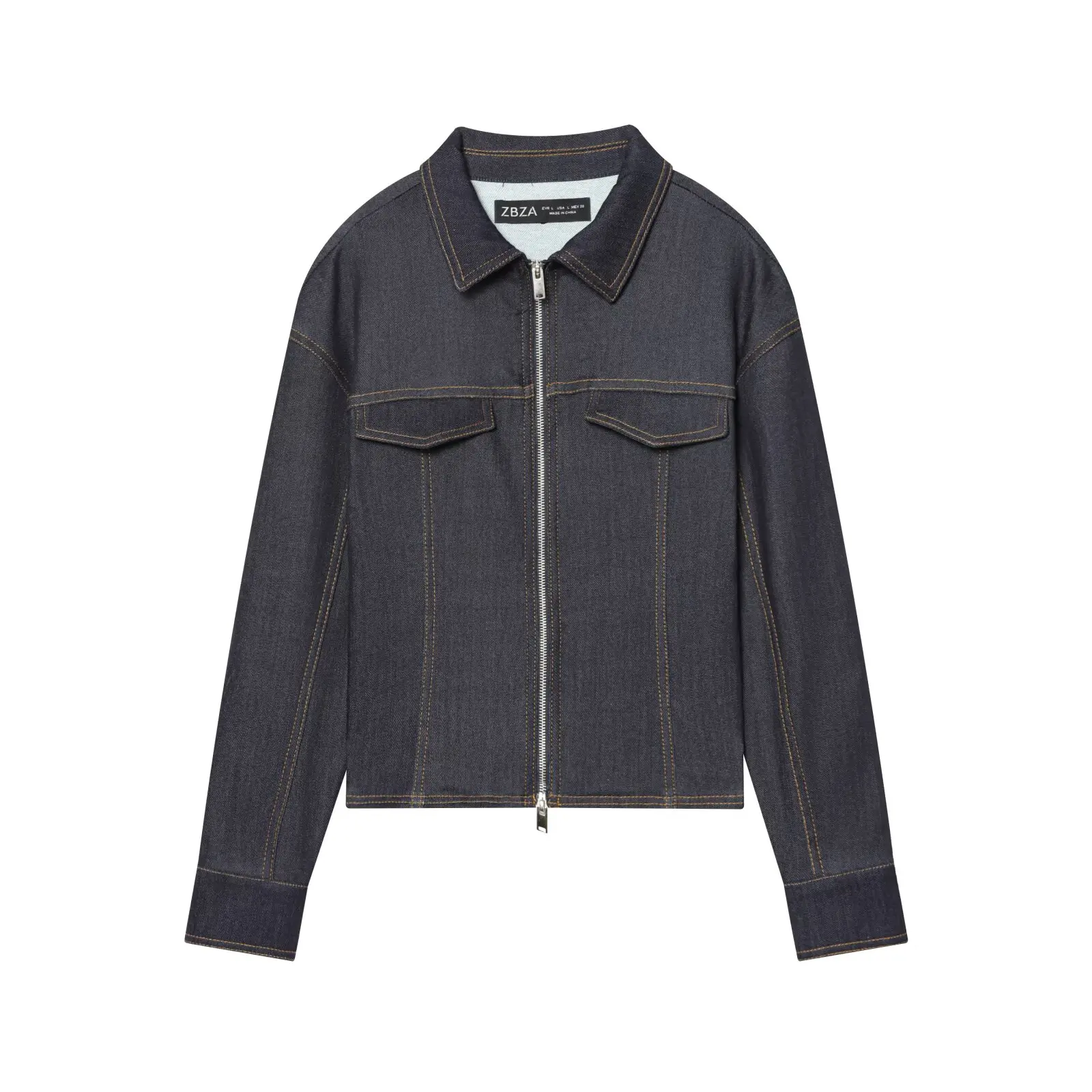 Denim Pants 2 Pieces Sets For Women Long Sleeve Slim Zipper Jacket Coat Spring Autumn Streetwear Two Pieces Set Woman Outfit ﻿