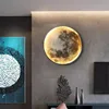 Moon Wall Lamp Aisle Corridor Mural Art Design Foyer Hallway Gallery Background Decoration Kid Bedroom Bedside Led Celing Light 2