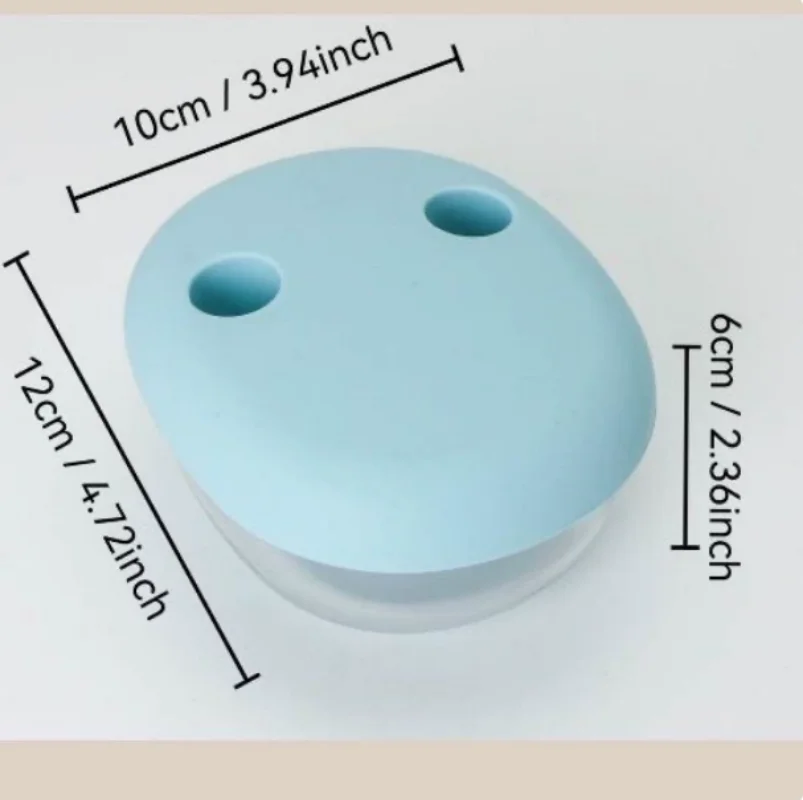 Crumb-Free Cartoon Snack Box - Food-Grade Silicone Storage Solution
