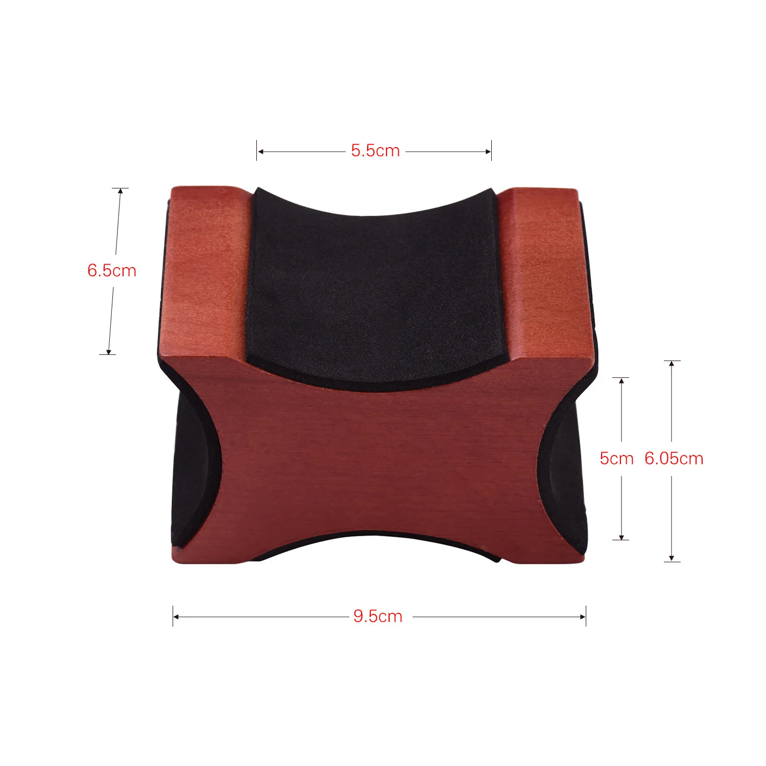 Guitar Neck Rest Support Pillow Mahogany Material 2 Usage Height Luthier Tools For Electric Acoustic Guitar Bass Mandolin