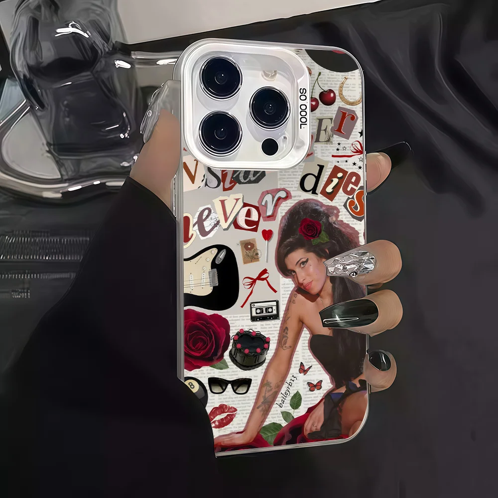 Enhanced Artistic Amy Winehouse Phone Case - Protective IMD Color Cover