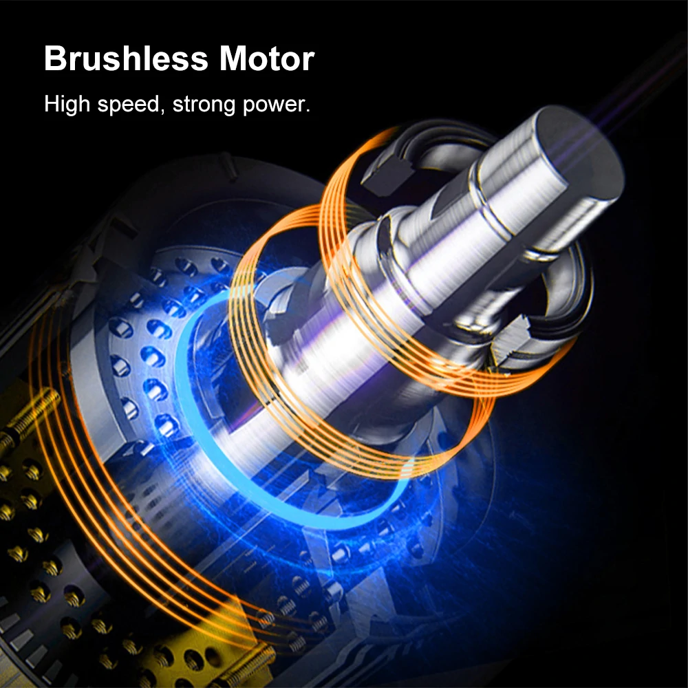 Drillpro Electric Power Tool Set 800N.M Electric Wrench Rotary Hammer 13mm Power Drill 125mm Angle Grinder For Mak 18V