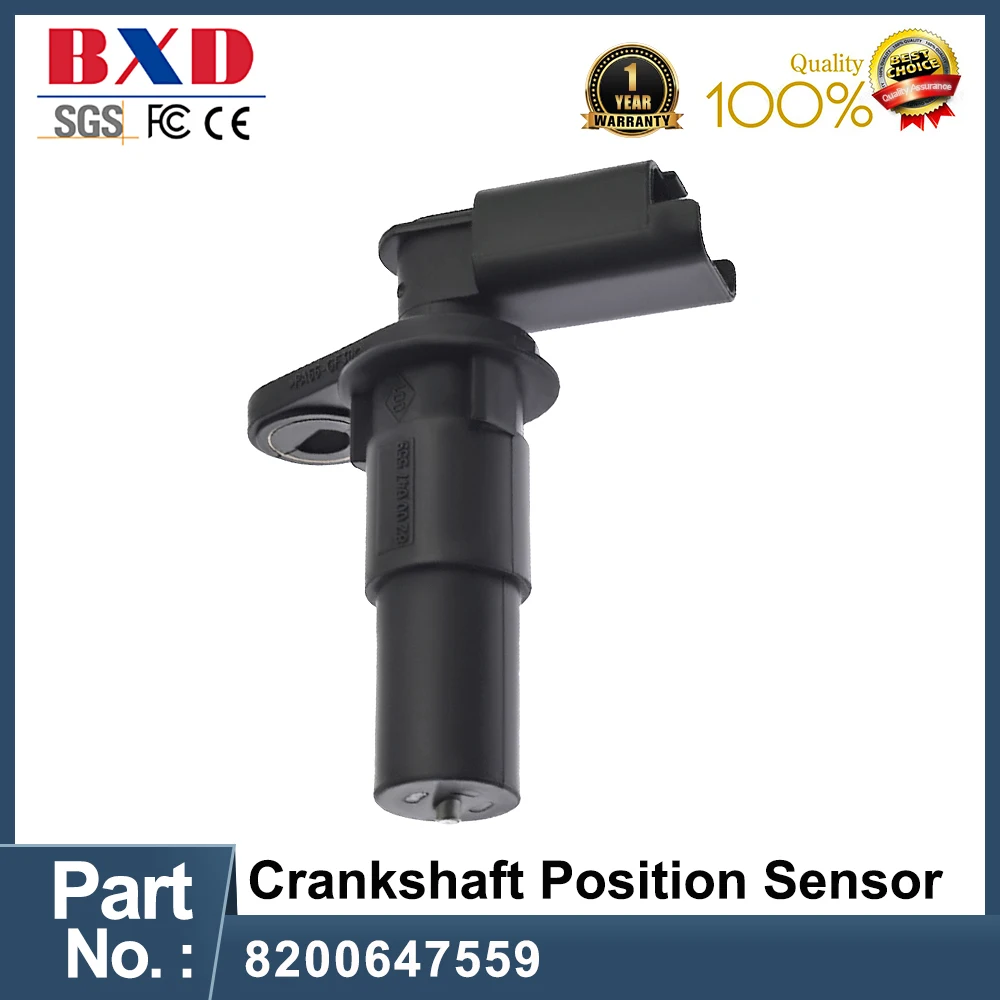 

8200647559 Датчик положения коленчатого вала для Renault Clio Laguna Megane Modus/Grand Modus сатик, Dacia Duster автомобильные аксессуары