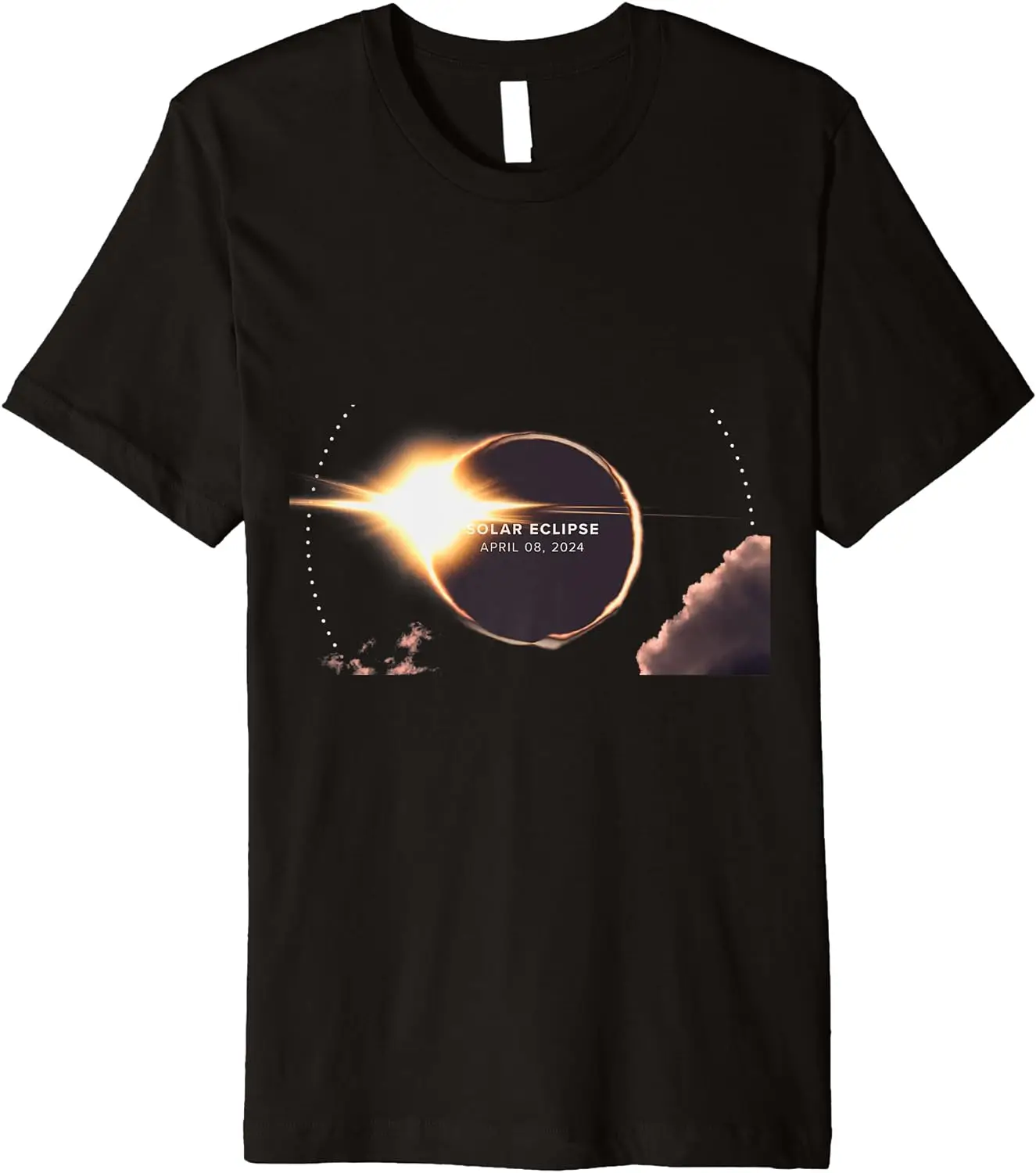 

Total Solar Eclipse 2024 Astronomy Moon Premium T-Shirt