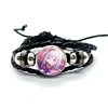 Project SEKAI Anime Yoisaki Kanade Leather Bracelets Glass Dome Snap Button Bracelet & Bangles Fashion Women Men Jewelry 4