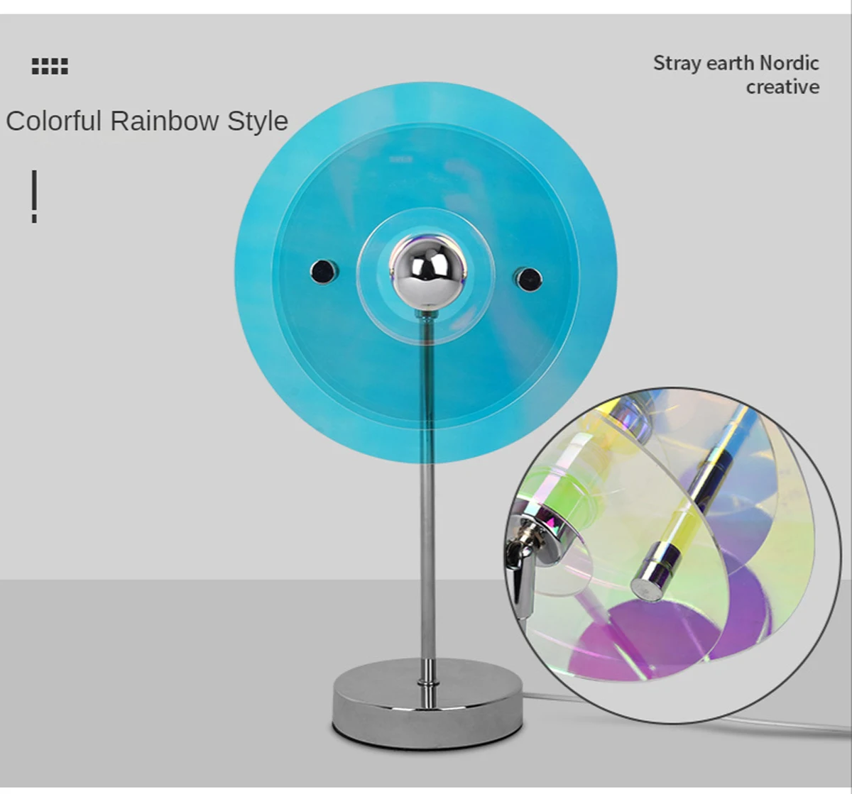 Bauhaus-inspired Retro Aura Lamp