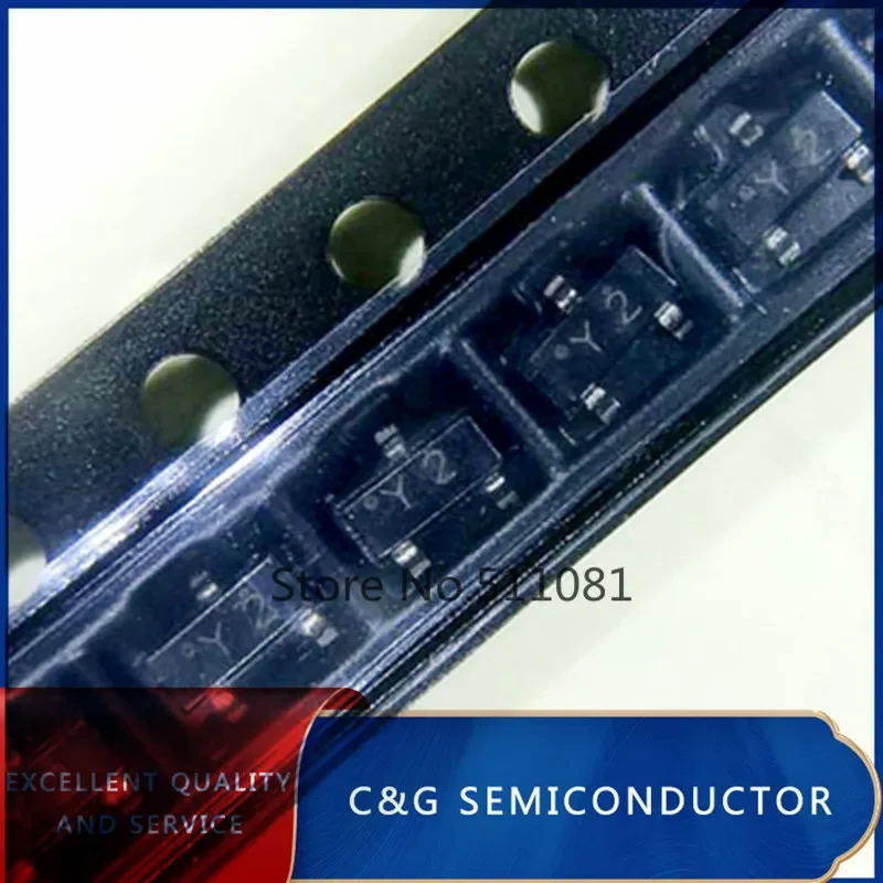 SS8050 SOT23 MMBT8050 SOT MMBT8050LT1G SMD Y1 SS8550D SOT-23 Y2 SS8550 8550D MMBT8550 MMBT8550LT1G S8050 J3Y S8550 2TY 100PCS