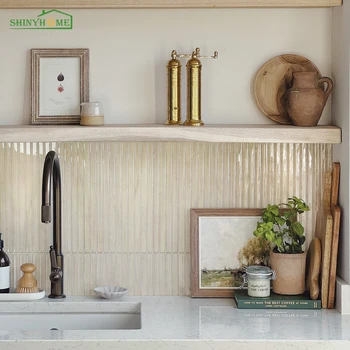 Wood Grain Backsplash Tiles 1