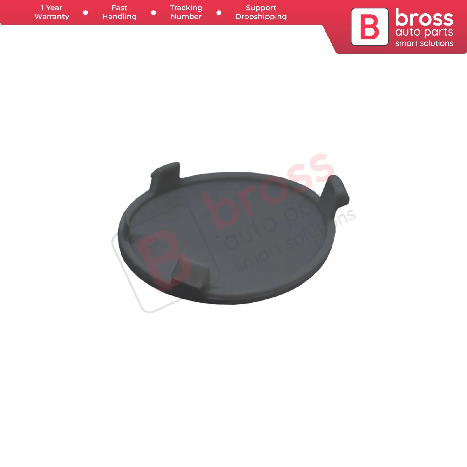 Bross Auto Parts BSP737 Rear Bumper Tow Bar Eye Cover 3 M51R17K922AA for Ford C-Max 2003-2010 Fast Shipment ship From Turkey