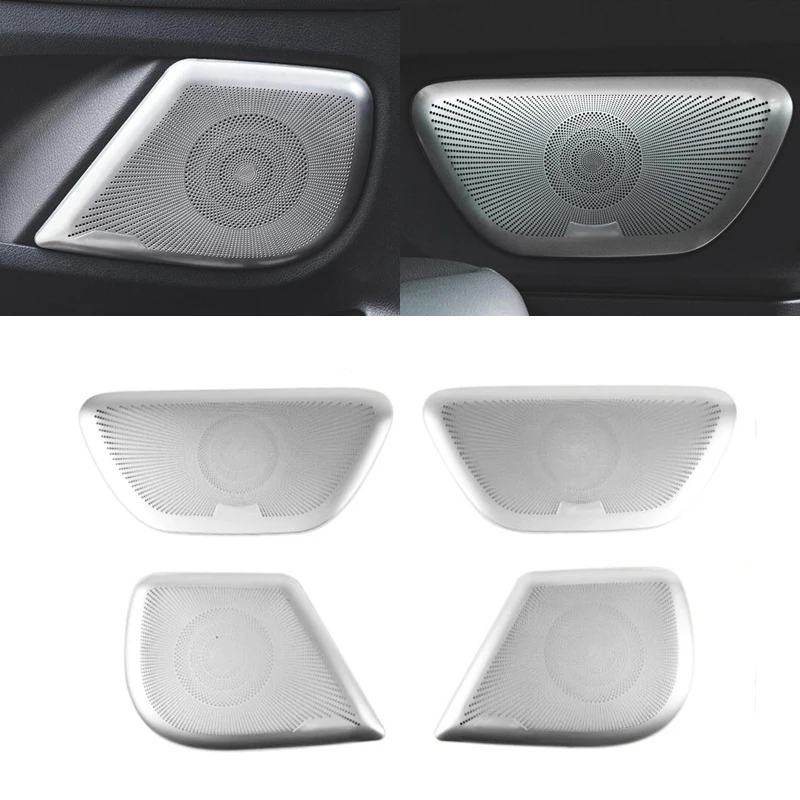 

Car Door Audio Speaker Decarotion Cover for Mercedes Benz V-Class V260 2015-2021 Vito W447 2014-2018 Loudspeaker 3D Trim Styling