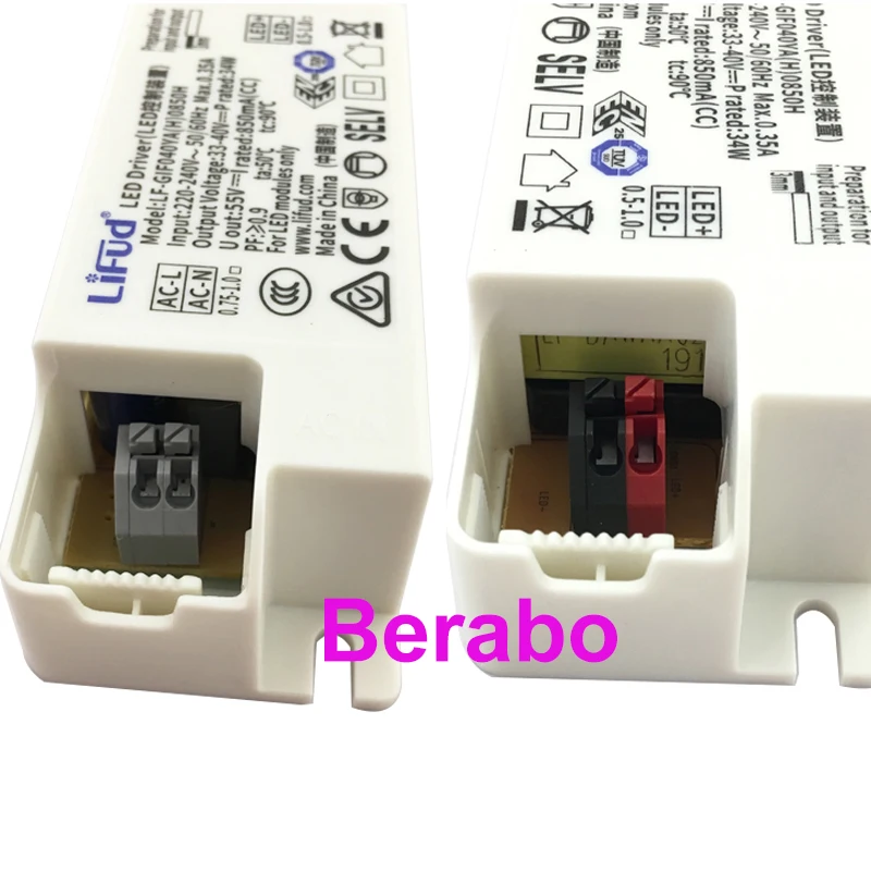 LED-Treiber 300 mA ~ 1500 mA 8-14 W 12–18 W 24–36 W 38 W ~ 60 W LED-Konstantstrom-Treiber-Netzteil für LED-Lampentransformatoren – Detail 7