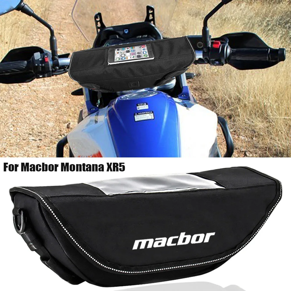 

Waterproof Handlebar Bag For Macbor Montana XR5 Motorcycle Accessories Storage Travel Tool bags