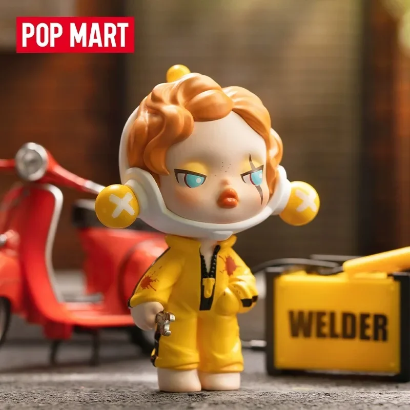 POP MART 스컬판다 인생은 연극과 같다 트렌디 블라인드 박스 장난감 미스터리 박스 액션 피규어 서프라이즈 귀여운 모델 생일 선물