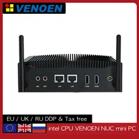 2×HDMI Fanless i7 10610U 8565U Mini PC Intel Core i5 8260U 7287U Dual LAN ITX Industrial Rugged Computer 8×USB Windows 10 Pro 4G 1