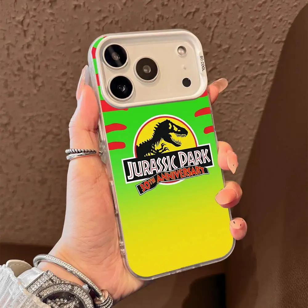 Jurassic Park Dinosaur World Colorful Back Cover