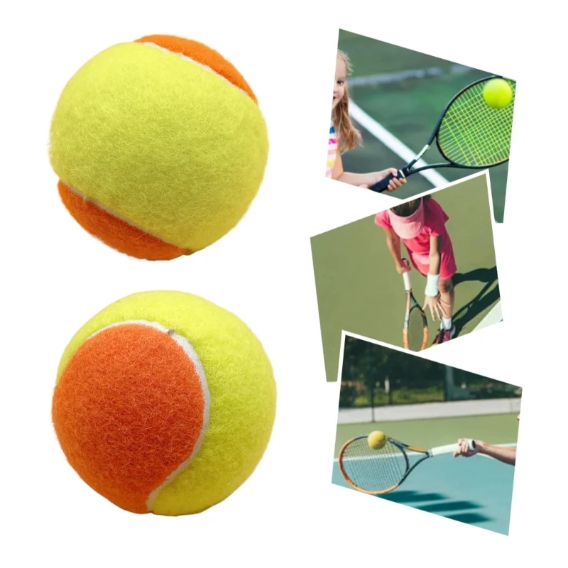 652F 3/5pcs Training Practice Beaches Tennis Soft Professional Tennis Paddleball for Training Outdoor Accessories