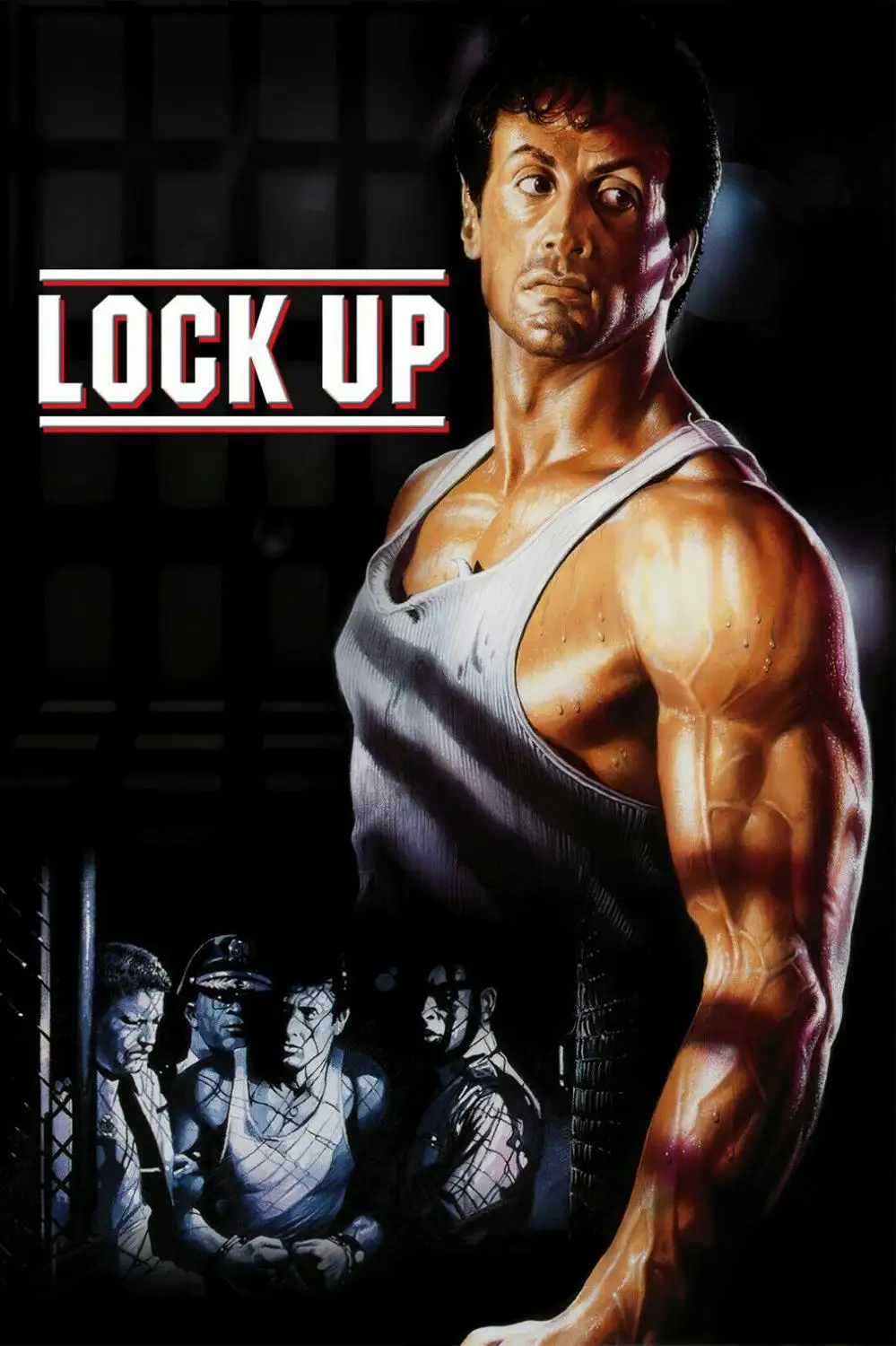 

LOCK UP MOVIE Art print Silk poster Home Wall Decor