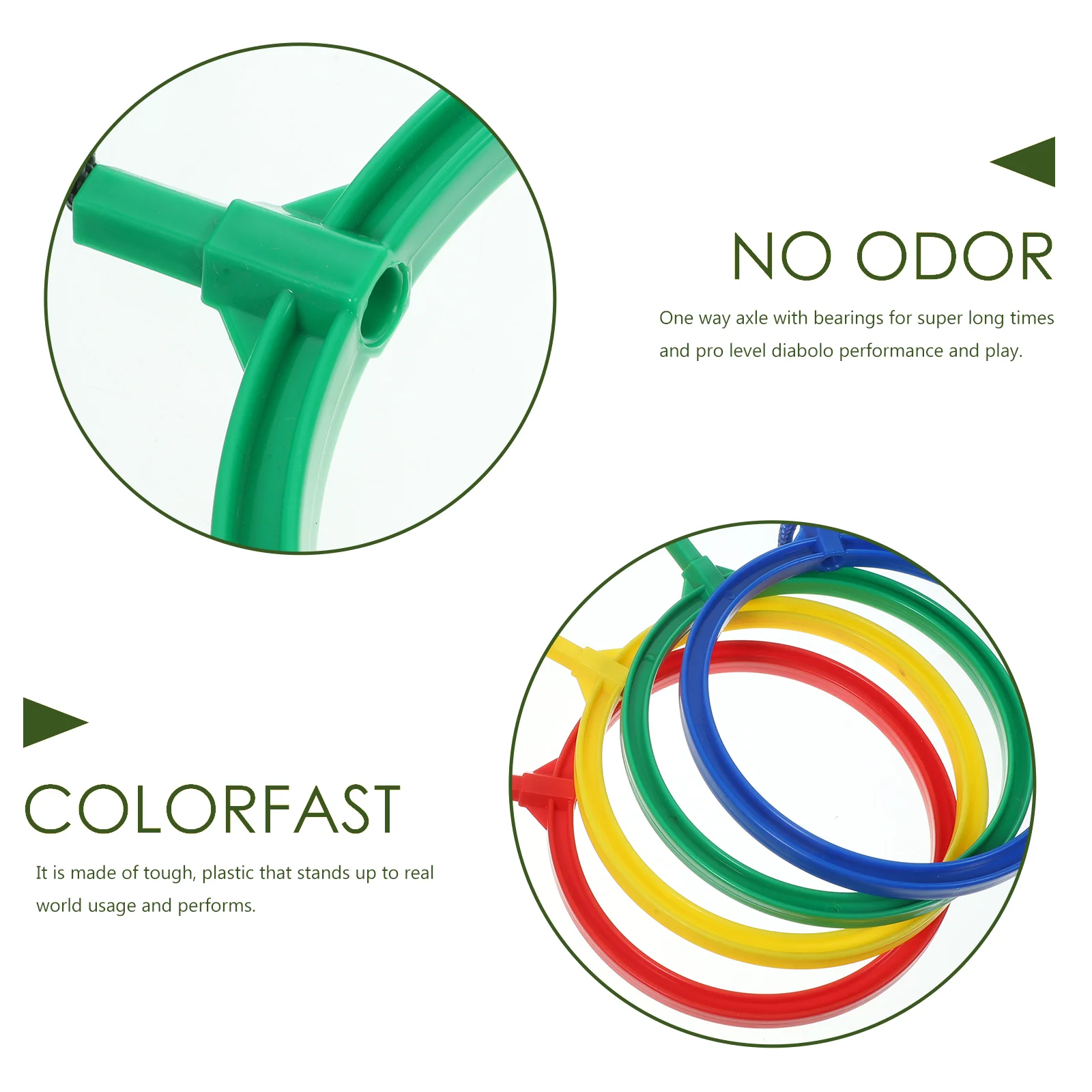 Diabolo Toy Diabalo Yoyo Chinese Folding Fingerspin Juggling Toys Plastic Elderly