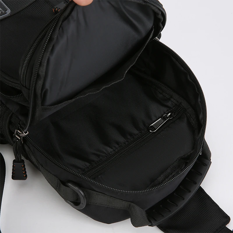 Neutral functional fashionable crossbody bag - chest bag, single shoulder, adjustable shoulder strap, perfect for travel and dai