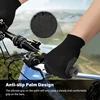 Non-slip Touchscreen Nylon Gloves Men Women Summer Outdoor Riding Sport Fitness Breathable Non-slip Sunscreen Half Finger Gloves 2