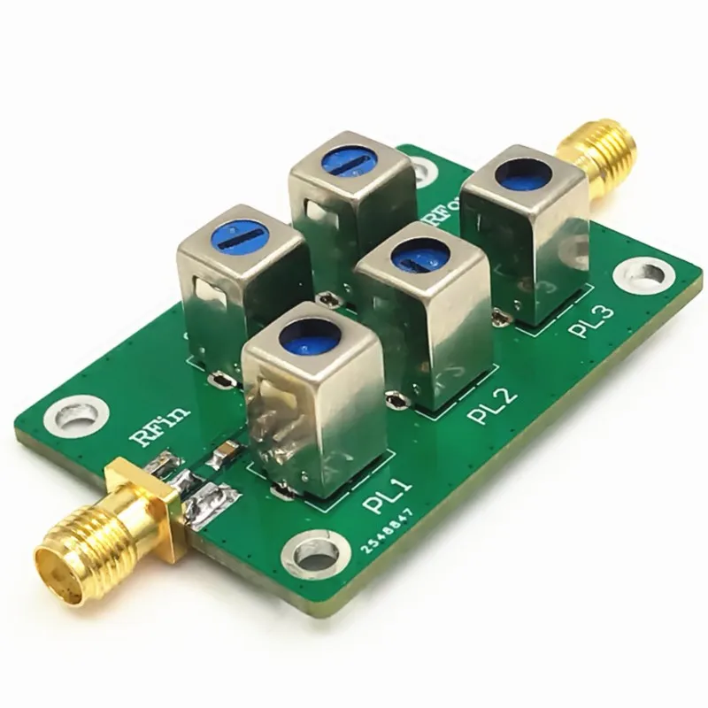 

RF bandpass filter 20-30MHz to suppress interference