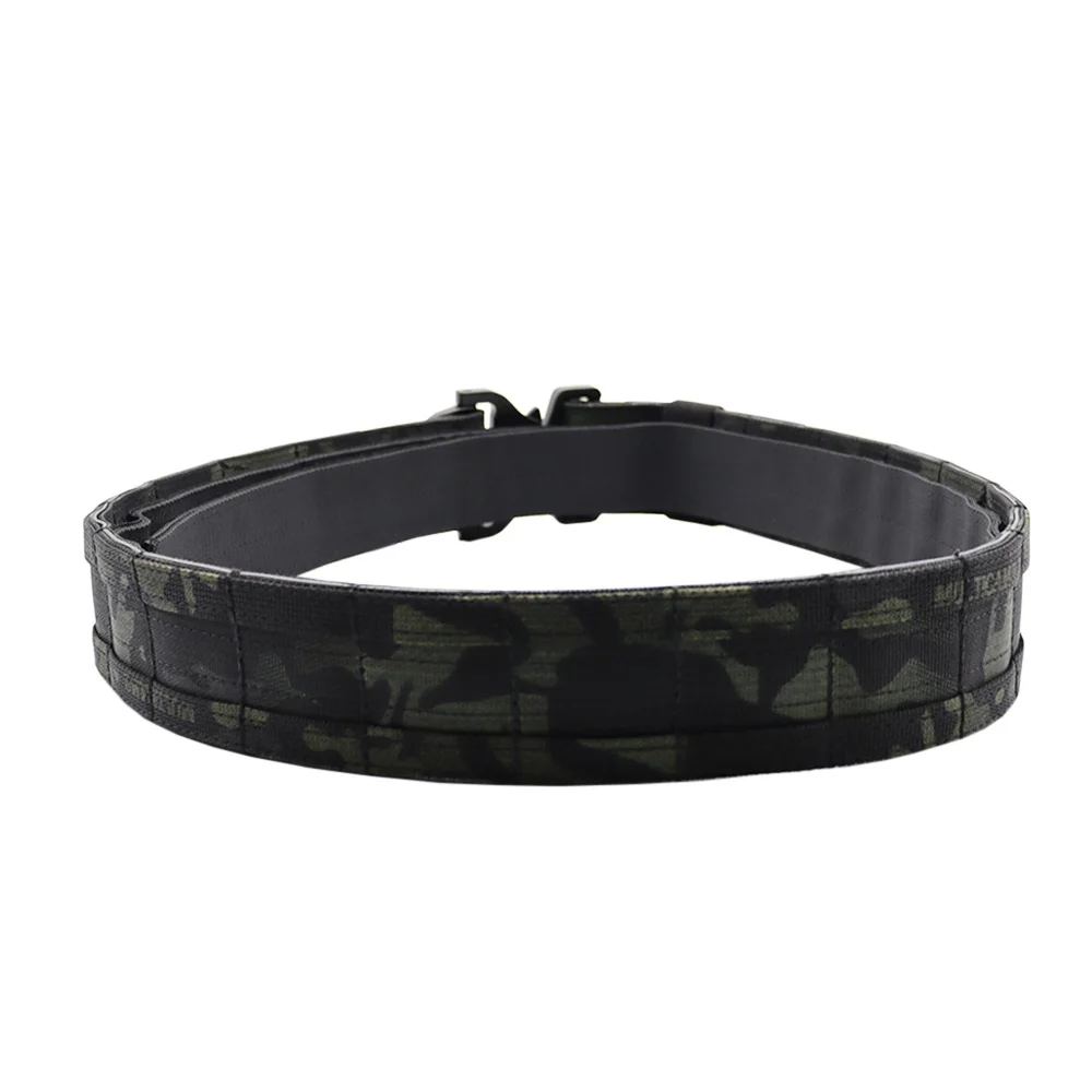 2 Inch Tactical Ronin Style Belt Two Layer Quick Release Metal Buckle