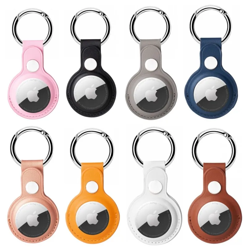 Pet Items For Apple Airtags Protective Case Pu Antilost Positioning