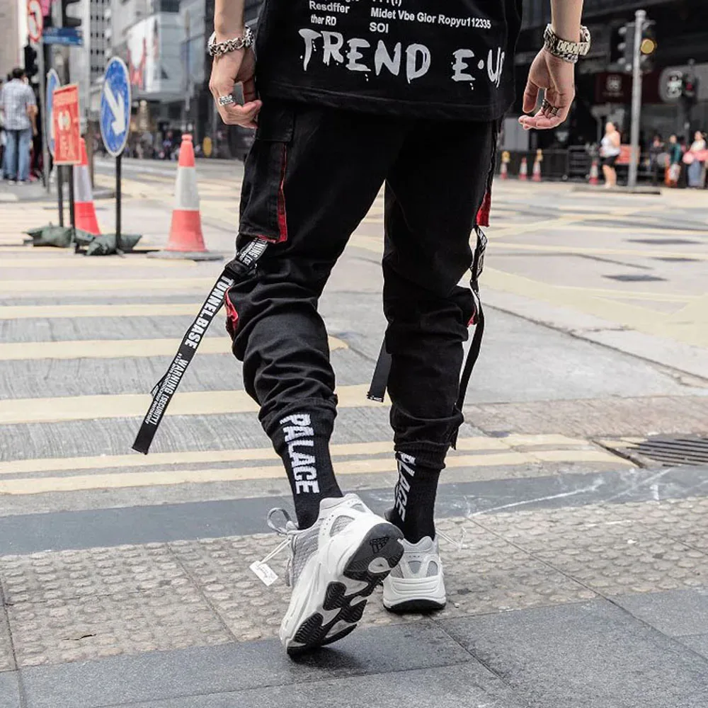 ✨送料無料　マルチカムTROUSERS APESC M/R Amazon.com: Ambcol Mens Cargo Pants Hip Hop Techwear Harem