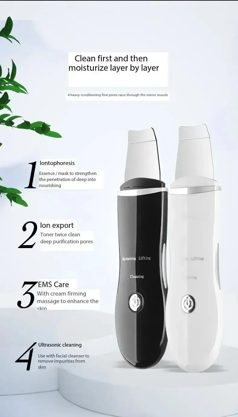 Blackhead Remover Blackhead Cleaning Pore Shrinking Beauty Device Dead Skin Acne Scalper Facial Pore Cleanser