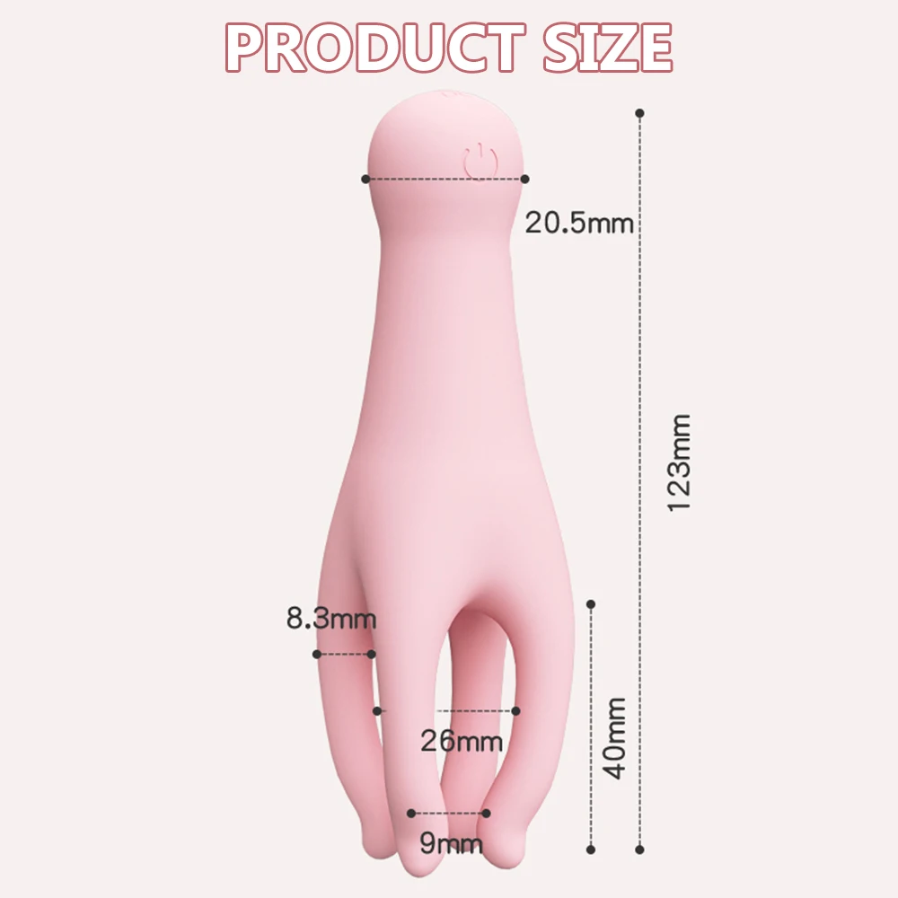 Wireless Breast Vibrator For Nipple Stimulation With 10 Speeds_voghion.com