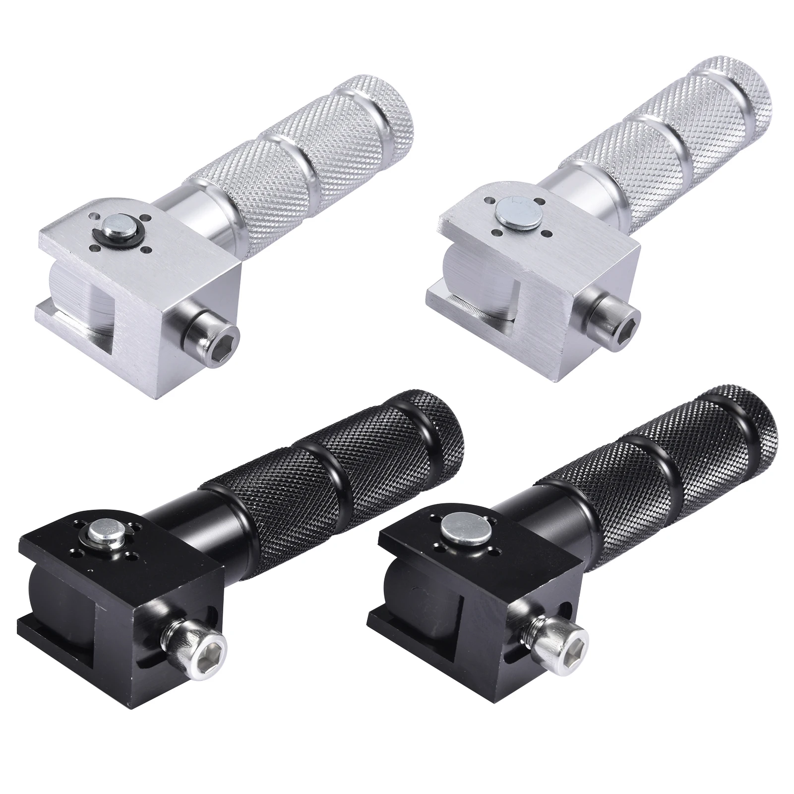 8mm Universal Pedals Folded Footrest Footpeg For Motorcycles, Bicycles, Electric Vehicles, Mopeds, Karts, Scooters motorcycle accessories motorcycle footrests motorcycle foot pedals