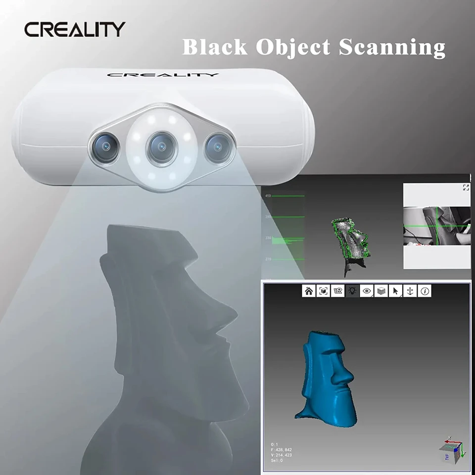 CREALITY 3D Original CR-Scan Lizard 0.05mm High-precision portable