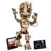 Marvel Groot Little Treeman Galaxy Guardian Alliance Cartoon Cute Puzzle Assembled Toys Boys Building Blocks Decoration Gift 1
