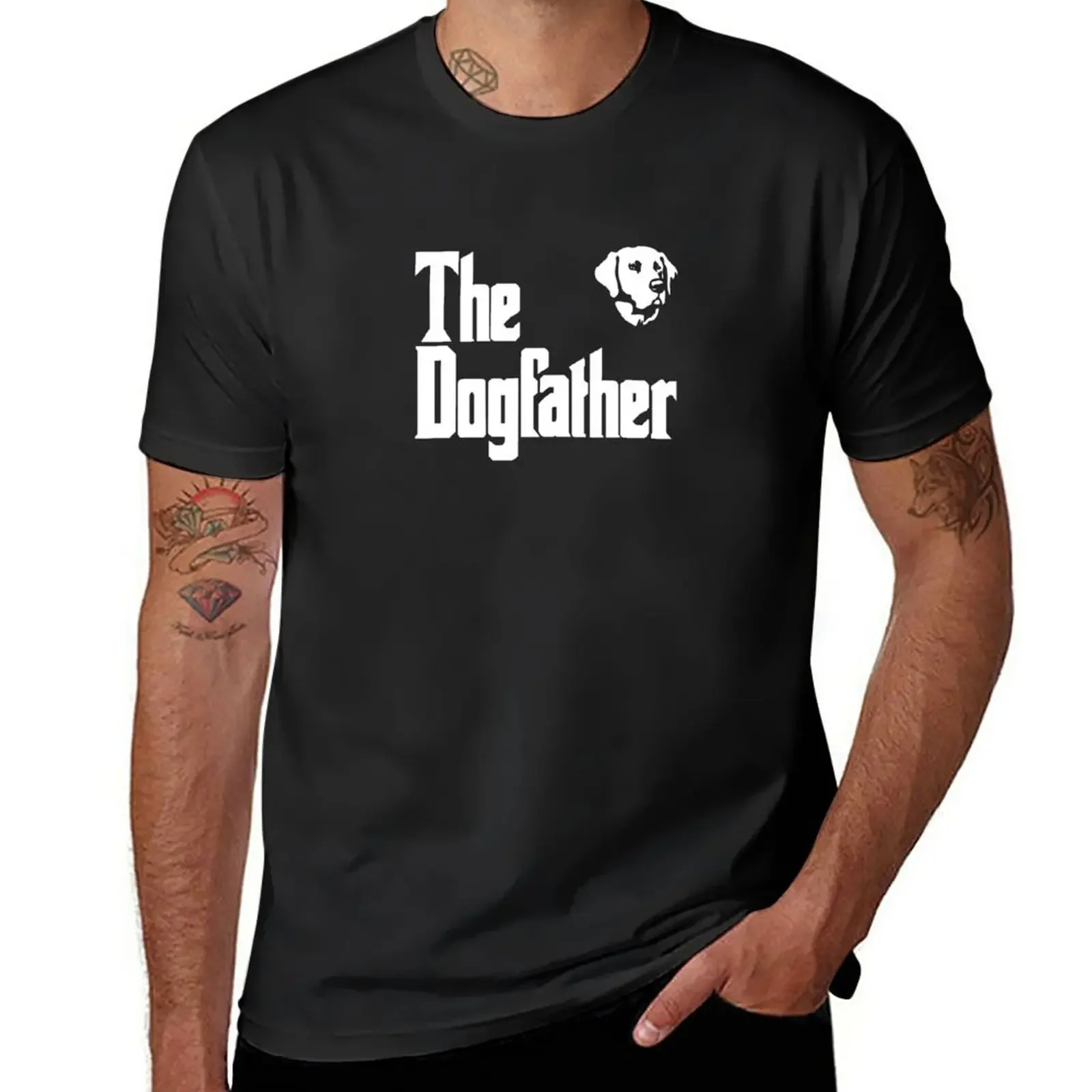 

The Dog Father - Labrador T-Shirt plain summer tops boys animal print t shirts for men pack