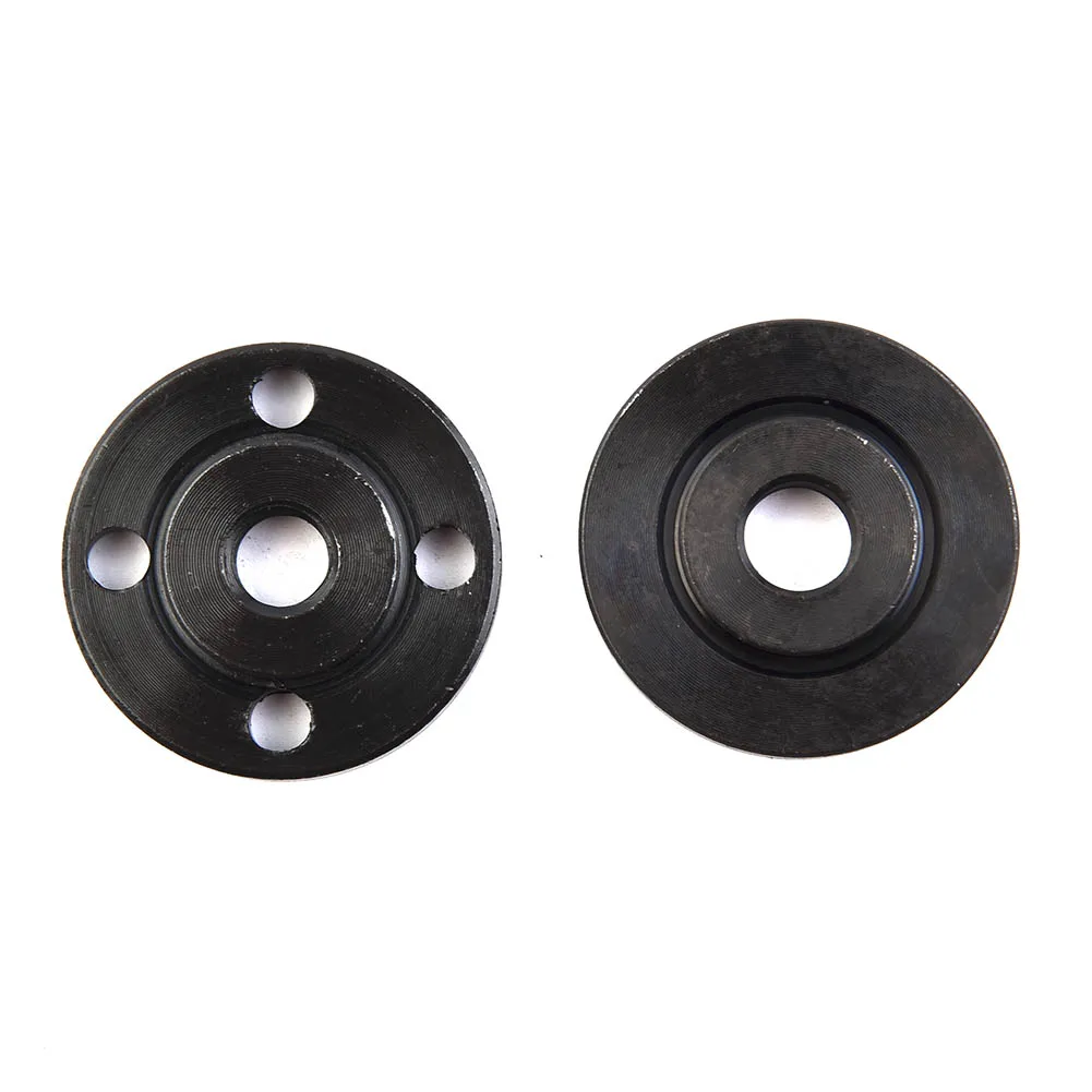 2pcs Thread Replacement Angle Grinder Type 100 Modified Type 125 Inner 10mm Outer Flange Nut Set Electric Angle Grinder Accessor