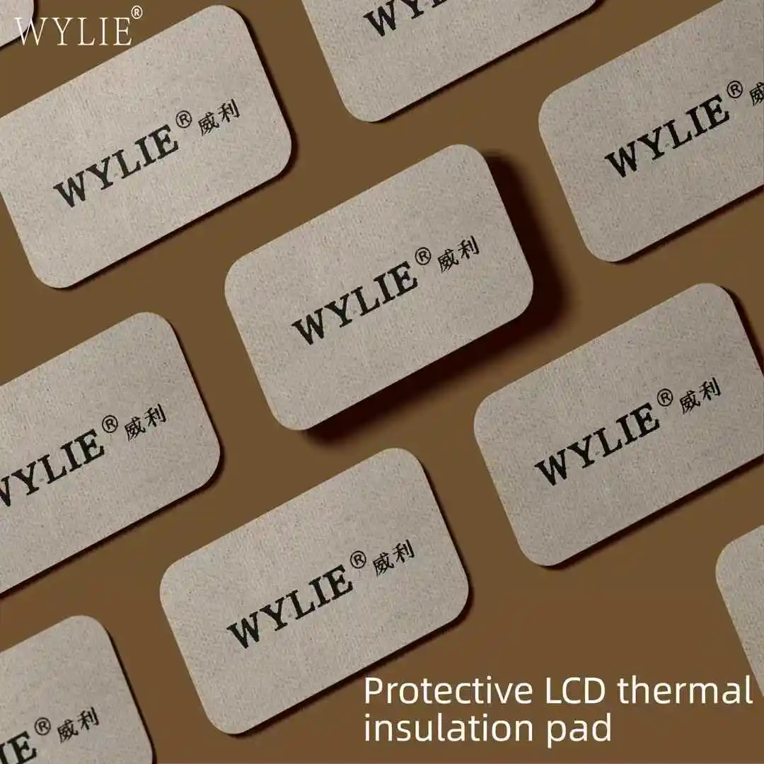 WYLIE WL-891 LCD 스크린 IC 납땜 절연 패드 고온 저항성 항공용 열 패드는 스크린을 손상시키지 않습니다.