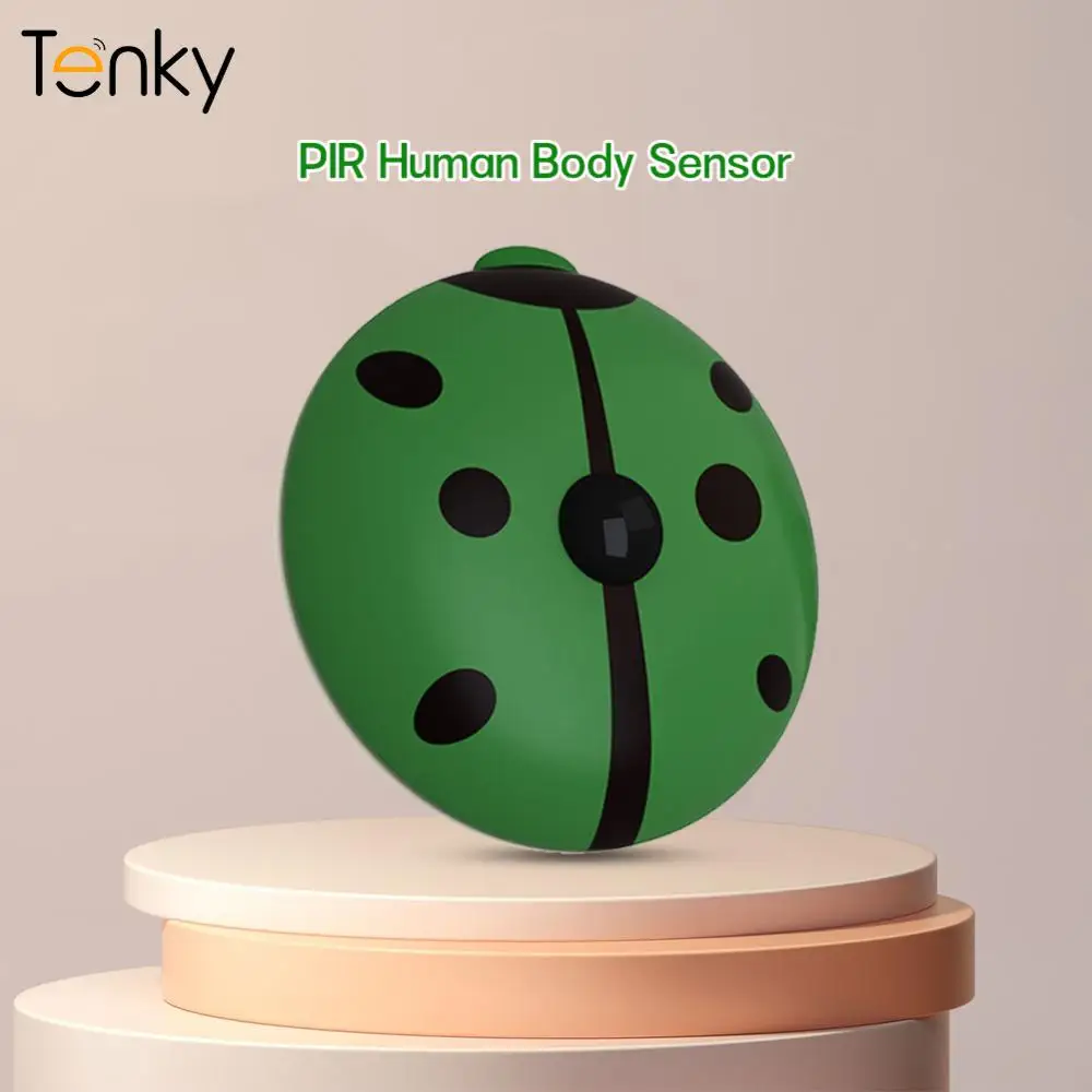 

Tenky Mini PIR Human Body Sensor USB Charging Wireless Colorful LED Induction Night Light Cute Mushroom Sensitive Application