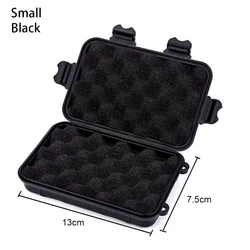 Durable Waterproof Travel Storage Container - Versatile Outdoor Camping Box (Small black)