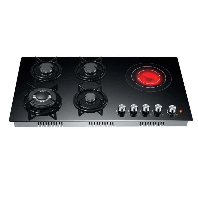 Popular China Manufacturer Low Price Gas Stove 5 Burner Easy Clean Built in Electric with Gas Hob 1 Popular China Manufacturer Low Price Gas Stove 5 Burner Easy Clean Built in Electric with Gas Hob 1